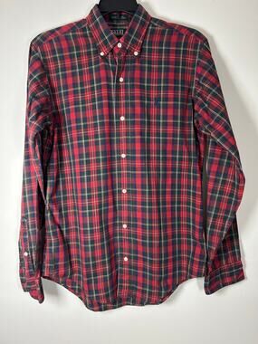 Lauren, Ralph Lauren plaid  boys junior button up shirt, Size 16  long sleeves